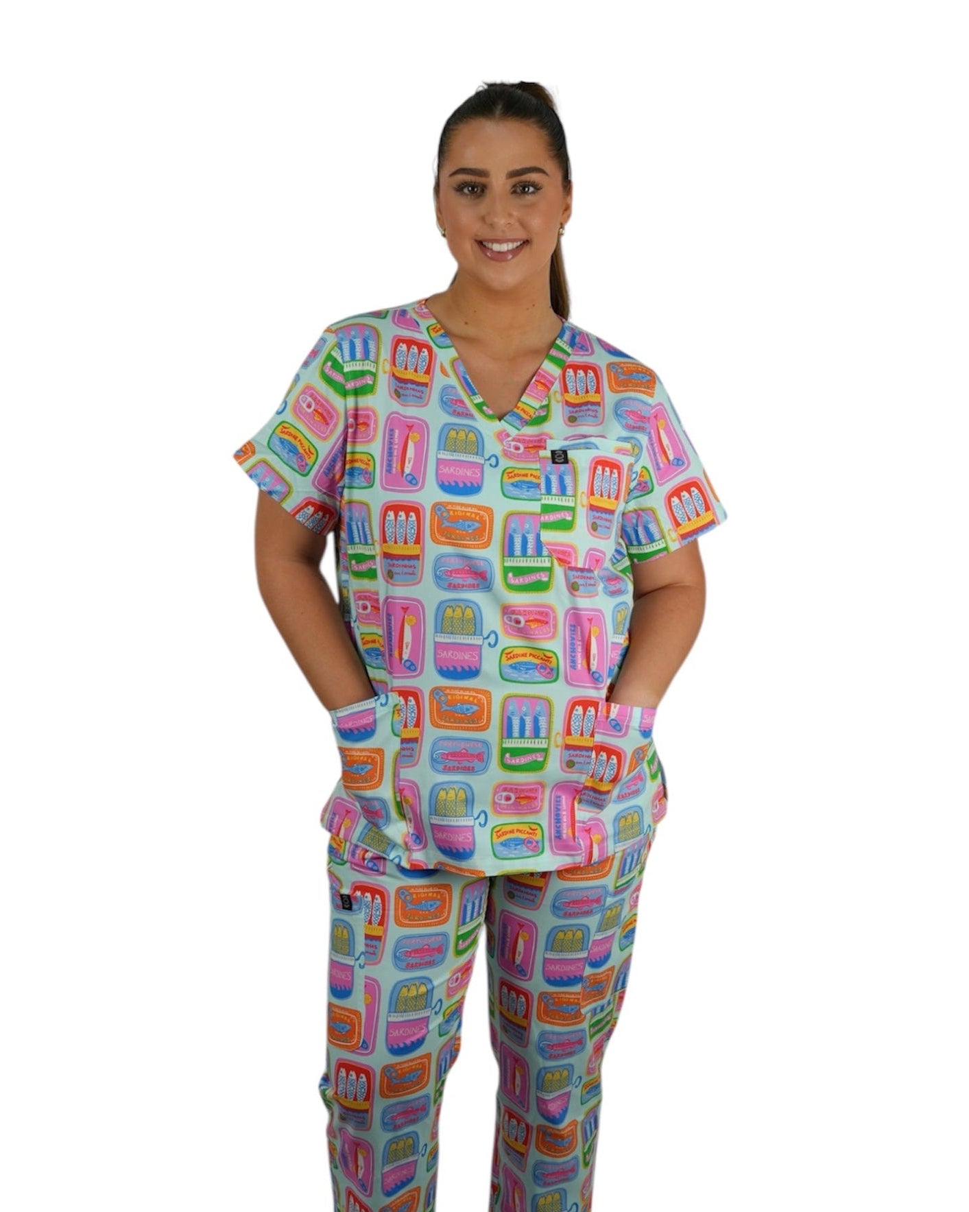 Off the Hook Scrub Set