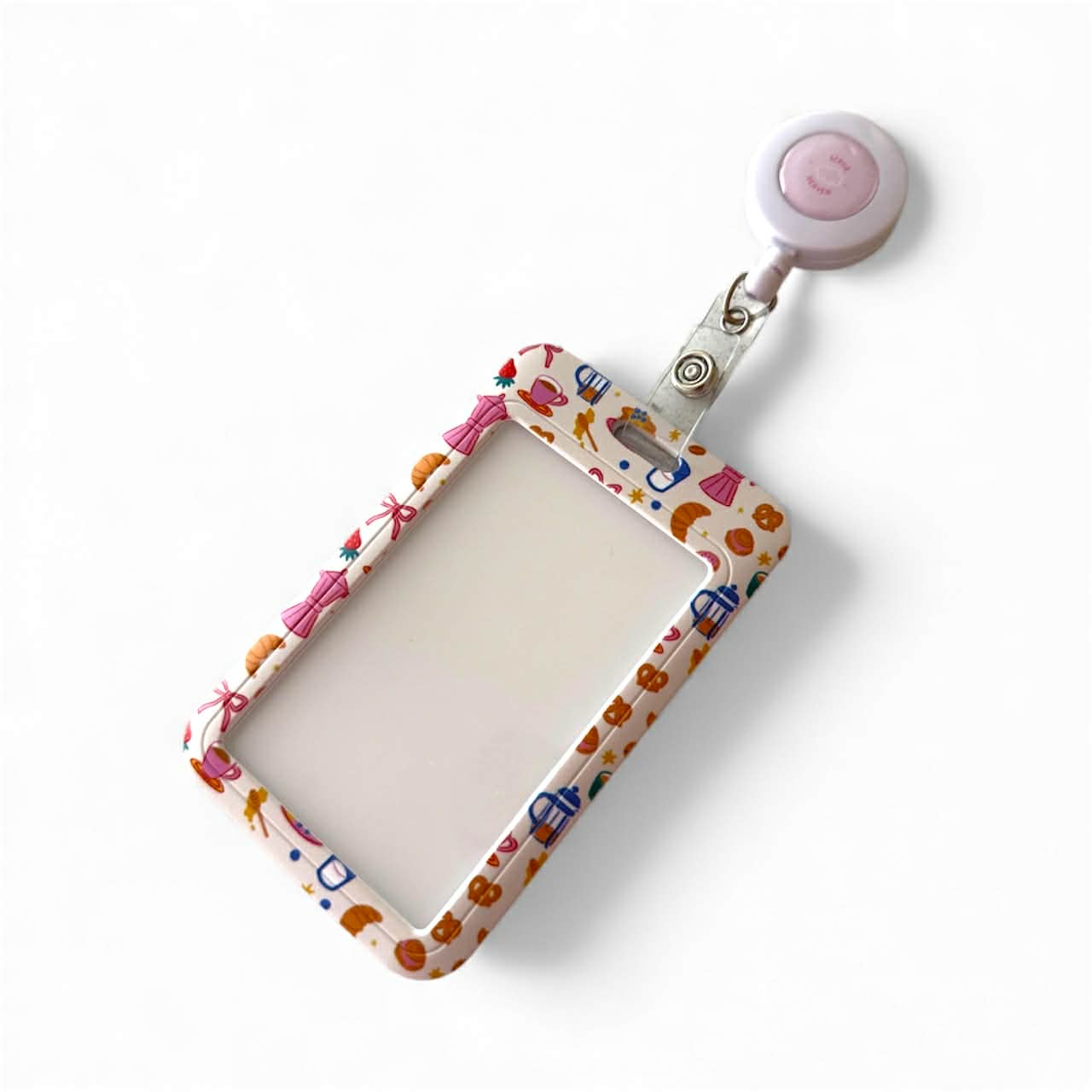 Let’s Brunch ID Card Holder + Badge Reel