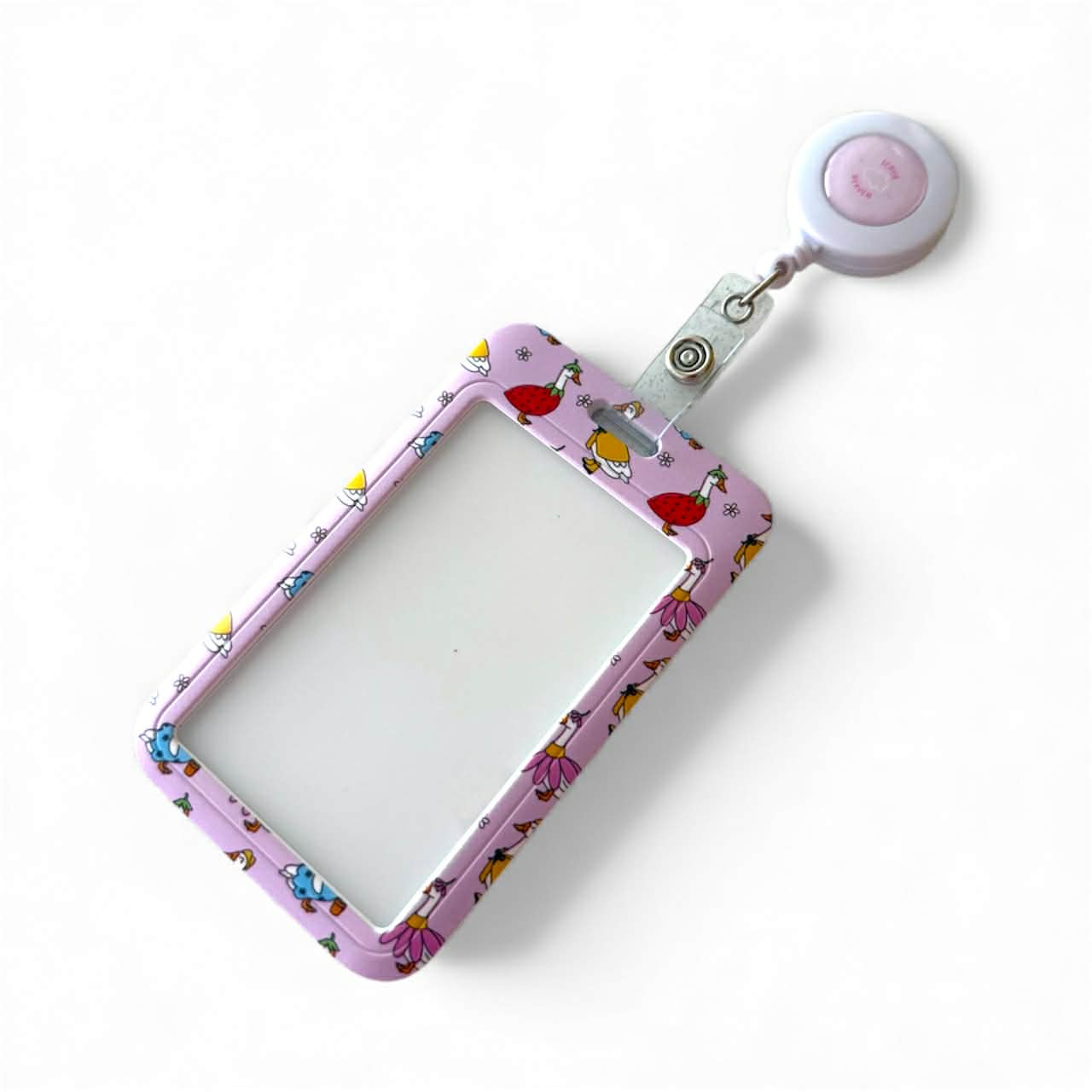 Silly Goose ID Card Holder + Badge Reel